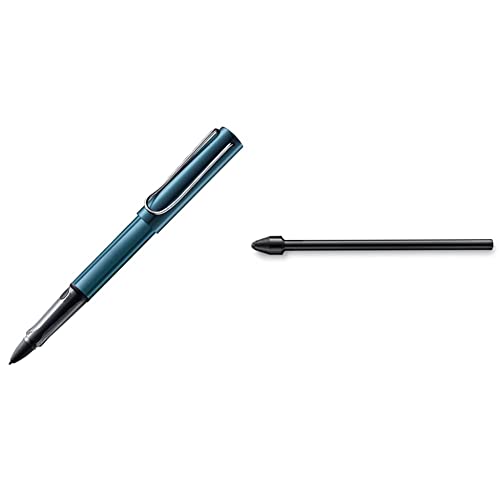 LAMY AL-Star EMR Stylus Touchscreen Stift - digitaler Eingabestift für Tablets & Z107 PC/EL Schreibspitze pointier für Lamy-Al Star EMR mit feiner zulaufender Spitzenkontur - Inhalt 4 Stück, Schwarz von Lamy