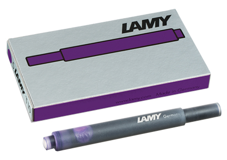 LAMY Großraum-Tintenpatronen T10, violett von Lamy