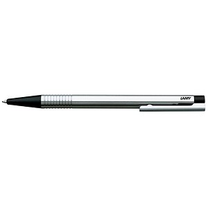 LAMY Kugelschreiber logo silber Schreibfarbe schwarz, 1 St. von Lamy