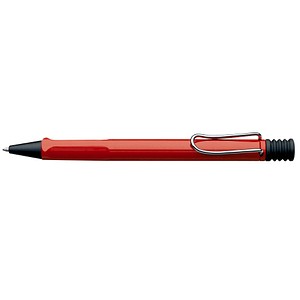 LAMY Kugelschreiber safari rot Schreibfarbe blau, 1 St. von Lamy