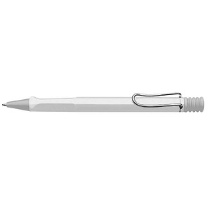 LAMY Kugelschreiber safari weiß hochglänzend, Schreibfarbe: blau, 1 St. LAMY Kugelschreiber safari weiß hochglänzend, Schreibfarbe: blau, 1 St. von Lamy