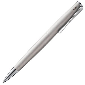 LAMY Kugelschreiber studio silber brushed, Schreibfarbe: schwarz, 1 St. LAMY Kugelschreiber studio silber brushed, Schreibfarbe: schwarz, 1 St. von Lamy