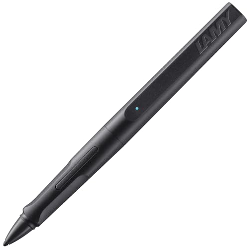 LAMY Safari Note+ All Black iPad Stift – Stylus Pen mit Palm Rejection, Neigungssensitivität & ergonomischen Griff – kompatibel mit verschiedenen iPad Modellen – bis zu 10 Stunden Akkulaufzeit von Lamy
