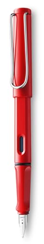 LAMY Safari Red Extra Fine Point Fountain Pen (L16EF) by Lamy von Lamy