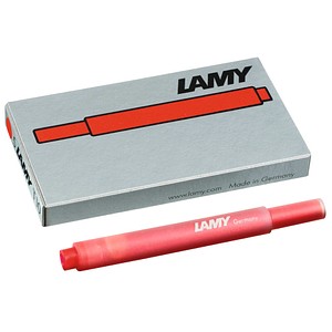 LAMY T10 Tintenpatronen für Füller rot 5 St. von Lamy