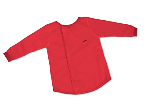 LAMY aquaplus Kinder-Malkittel 544 aus rotem Polyester mit Klettverschluss - One-size von Lamy