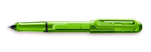 LAMY balloon Tintenroller 311 – Rollpen aus Kunststoff in der Farbe Grün mit ergonomischem Griff und schönem Design – Mit Tintenroller-Mine T 11 blau von Lamy