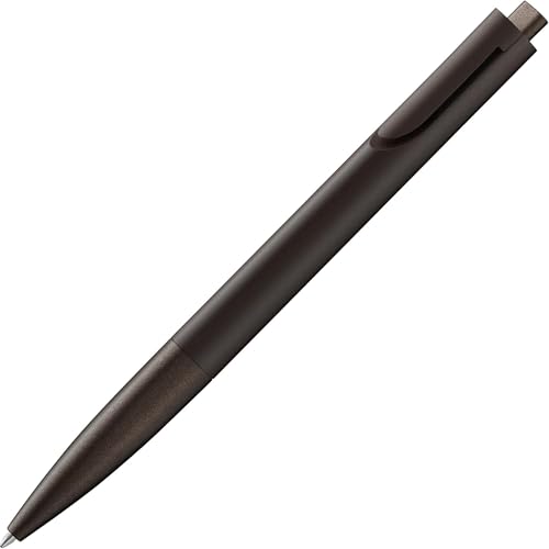 Lamy noto choc Kugelschreiber - puristischer Kuli mit Gehäuse aus Kunststoff in Dreiecksform - Clip entsteht aus der Gehäusekontur - inkl. Großraummine M 16 in Strichbreite M in schwarz von Lamy