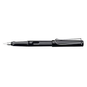 LAMY safari Patronenfüller schwarz hochglänzend M (mittel) von Lamy