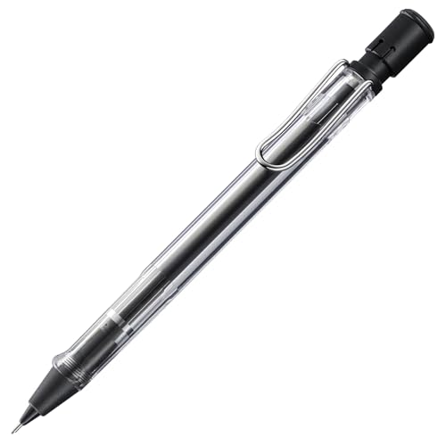 Lamy safari vista Druckbleistift - klassicher Minenbleistift mit ergonomischem Griff & Gehäuse aus ASA-Kunststoff - Bleistift mit Feinstrichmine M 41 in Strichbreite 0,5 mm & Radiertip von Lamy