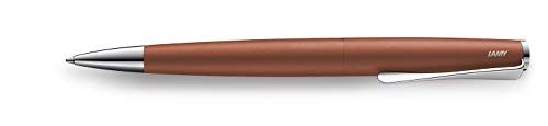 LAMY studio Kugelschreiber 266 – Zeitloser Kuli in der Farbe Terracotta aus rostfreiem Edelstahl und propellerförmige... von Lamy