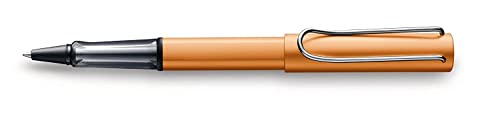 Lamy 1233456 AL-star Tintenroller Sonderedition 327 – Rollerball aus Aluminium in der Farbe Bronze mit transparentem Griffstück und verchromtem Metallclip – Strichbreite M von Lamy