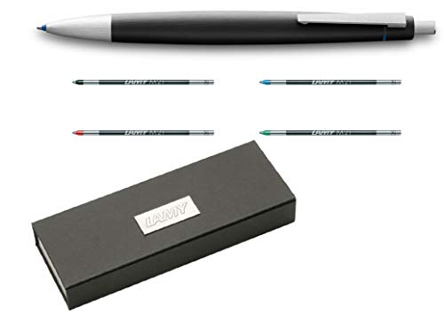 Lamy 401 Modell 2000 M401 4-Farbschreiber schwarz/blau/rot/gr?n (Stift + Ersatzminen) von Lamy