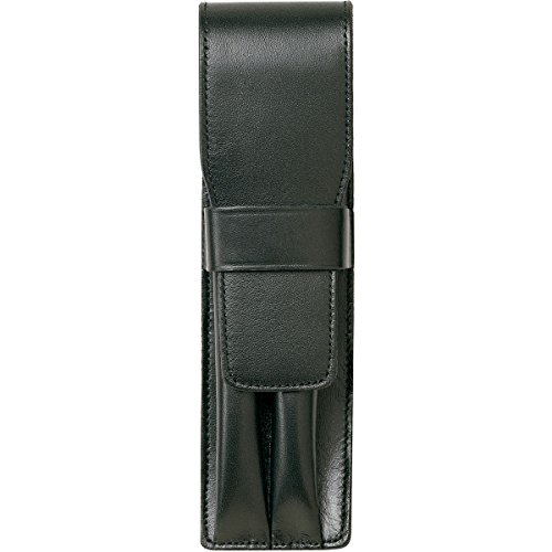Lamy A 32 Lederwaren Hochwertiges Leder-Etui 836 in der Farbe Schwarz - Für zwei Schreibgeräte von Lamy