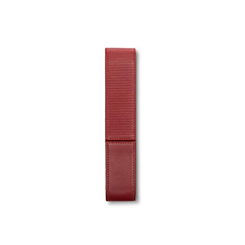 Lamy A314 Lederwaren Hochwertiges Nappaleder-Etui 859 in der Farbe Rot Für ein Schreibgerät von Lamy
