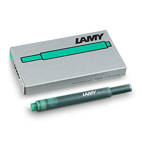Lamy Ersatz-Tintenpatronen T10GR, Grün, 5 Stk. von Lamy