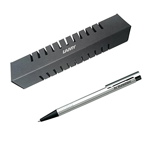 Lamy Kugelschreiber Logo matt Modell 205, Farbe schwarz inkl. Laser-Gravur von Lamy