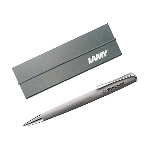 Lamy Kugelschreiber studio brushed Modell 265 (strichmattiert) inkl. Laser-Gravur von Lamy