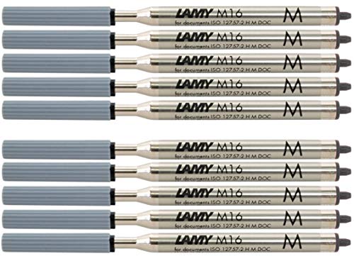 Lamy M16 Mine für Lamy ball point pen (10 x, schwarz M) von Lamy