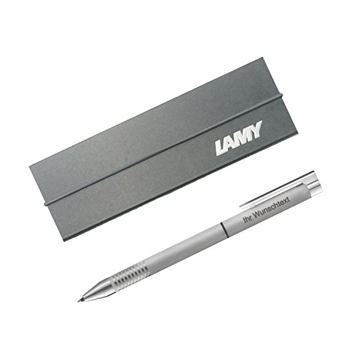 Lamy Mehrsystemschreibgeräte Logo twin pen Modell 606 brushed/strichmattiert/inkl. Laser-Gravur von Lamy