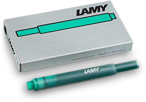 Lamy T10 Tintenpatronen Füllfederhalter Patronen (T10 Großraum Grün, 10er Pack) von Lamy