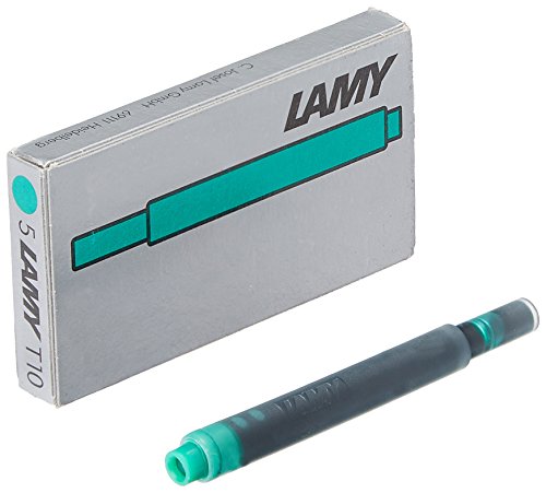 Lamy Tintenpatronen, T10, Grün, 5 Stück von Lamy
