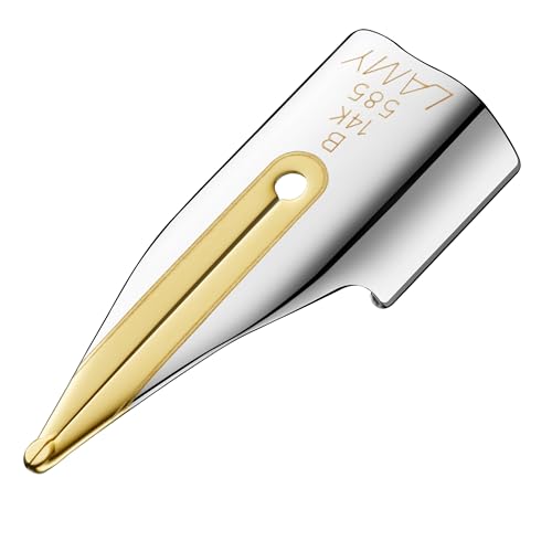 Lamy Z 55 Feder 888-14 kt. Goldfeder, bicolor (partiell platiniert) Federstärke B 1227753 Silber-Gold von Lamy