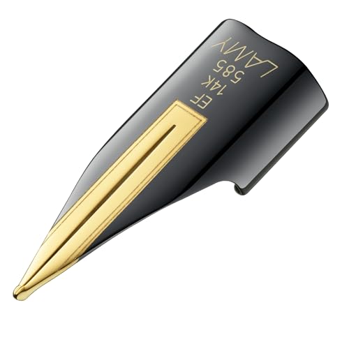 Lamy Z 57 Feder 888-14 kt. Goldfeder, bicolor (Schwarz, Gold) Federstärke EF 1229840 Feder EF von Lamy