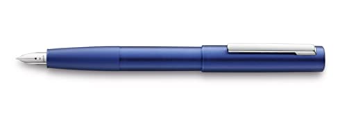 Lamy aion Füllhalter 077 – Moderner Füller in der Farbe Dunkelblau aus einem nahtlos aus Aluminium tiefgezogenen Gehä... von Lamy