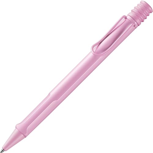 Lamy safari lightrose Kugelschreiber - zeitlos klassicher Kuli mit ergonomischem Griff & robustem ASA-Kunststoff - inkl. Großraummine M 16 in Strichbreite M in schwarz Lamy safari lightrose Kugelschreiber - zeitlos klassicher Kuli mit ergonomischem Griff & robustem ASA-Kunststoff - inkl. Großraummine M 16 in Strichbreite M in schwarz von Lamy