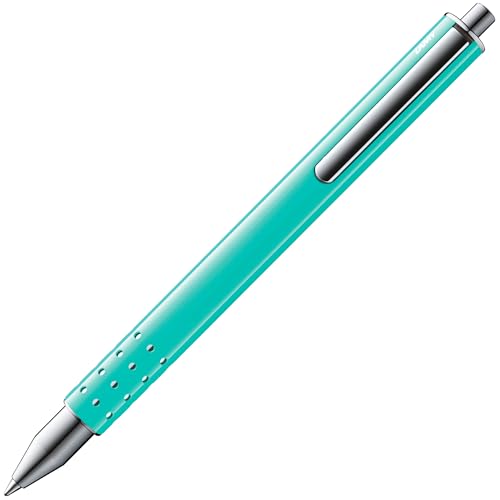 Lamy swift lagoon Special Edition Tintenroller – exklusiver Tintenroller mit flüssigem Schreibgefühl – robustes Gehäuse aus Metall – Strichbreite B – inkl. Tintenrollermine M 66 B blau Lamy swift lagoon Special Edition Tintenroller – exklusiver Tintenroller mit flüssigem Schreibgefühl – robustes Gehäuse aus Metall – Strichbreite B – inkl. Tintenrollermine M 66 B blau von Lamy