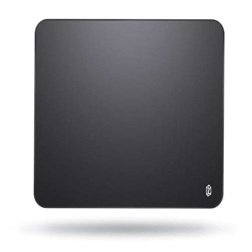 Lamzu Energon Pro Gaming-Mauspad, Komfort-Touch, Geschwindigkeit und glatte Oberfläche, schnelles Gleiten, genähte Kanten, japanische Poron-rutschfeste Unterseite, 500 mm x 500 mm x 4 mm Lamzu Energon Pro Gaming-Mauspad, Komfort-Touch, Geschwindigkeit und glatte Oberfläche, schnelles Gleiten, genähte Kanten, japanische Poron-rutschfeste Unterseite, 500 mm x 500 mm x 4 mm von Lamzu