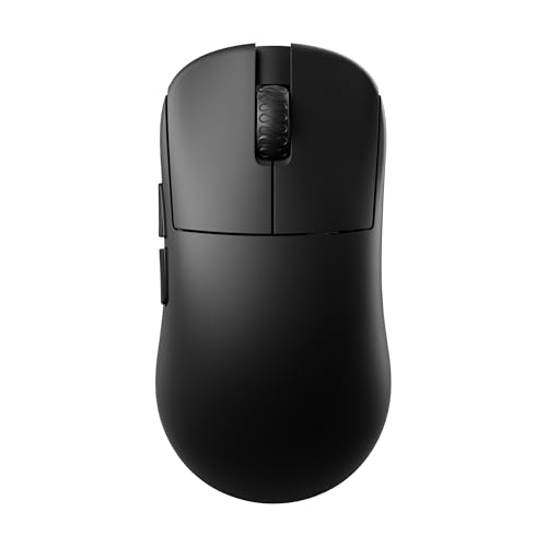 Lamzu Inca Gaming Maus, 8K Polling Rate, Optische Schalter, staubdichter Encoder (Schwarz) von Lamzu