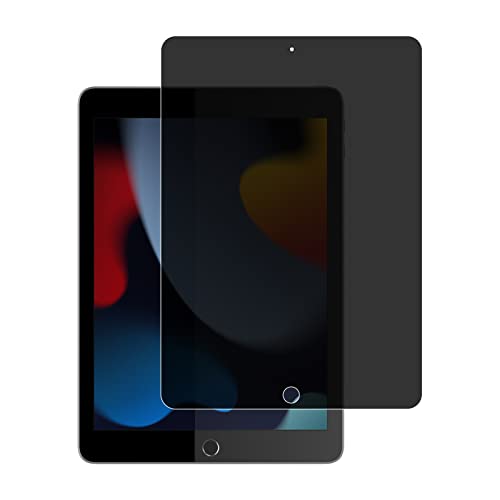 LanQii Anti-Spy Schutzfolie Kompatibel mit iPad 10.2 Zoll 2021/2020/2019 (iPad 9./8./7. Generation), PET Displayschutzfolie [Anti-Kratzen] [Anti-Bläschen] [Anti-Öl] Privacy Folie für iPad 10.2 Zoll von LanQii