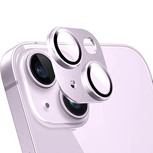 LanQii Kameraschutz Kompatibel mit iPhone 14/iPhone 14 Plus, Metall Panzerglasfolie Kamera Linse Protector, 9H Härte Kamera Schutzfolie für iPhone 14/iPhone 14 Plus, Violett LanQii Kameraschutz Kompatibel mit iPhone 14/iPhone 14 Plus, Metall Panzerglasfolie Kamera Linse Protector, 9H Härte Kamera Schutzfolie für iPhone 14/iPhone 14 Plus, Violett von LanQii