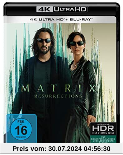 Matrix Resurrections (+ Blu-ray 2D) von Lana Wachowski