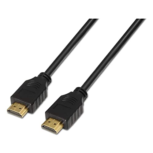 LANBERG HDMI-Kabel AC-HDMI-10CC-0100-BK Stecker männlich/männlich, Auflösung bis zu 3840 x 2160, 10 Meter von Lanberg