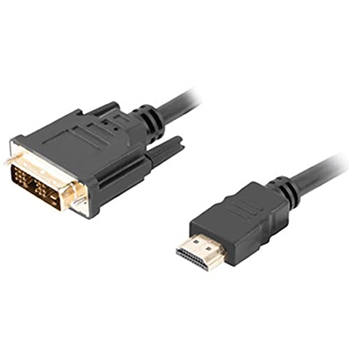 LANBERG Kabel HDMI -> DVI-D (18+1) M/M Single LINK, CZARNY 3M von Lanberg