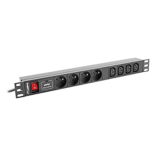 LANBERG Markenleisten Modell 1U 10A Rack 19 8X Socket SCHWARZ 2M LANBERG Markenleisten Modell 1U 10A Rack 19 8X Socket SCHWARZ 2M von Lanberg