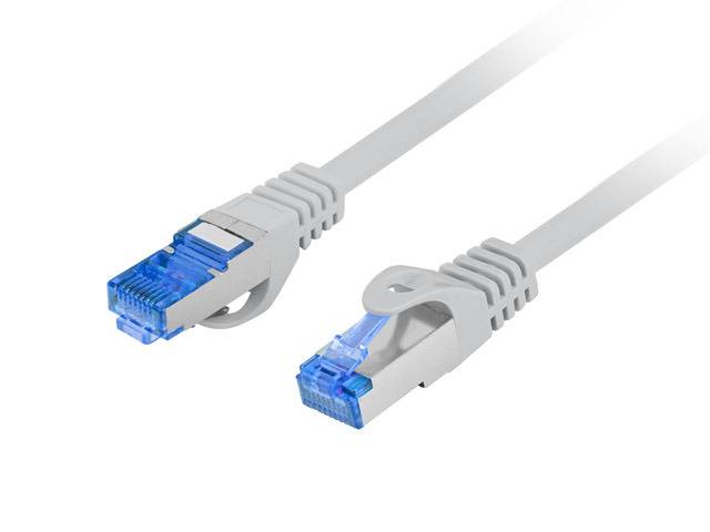 LANBERG PATCHCORD CAT.6A S/FTP LSZH CCA 1.5M GRAU FLUKE ZERT von Lanberg