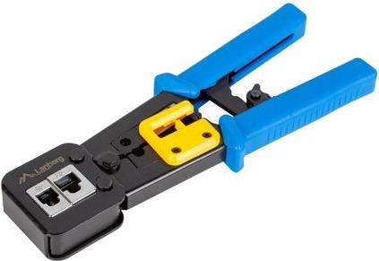 LANBERG RJ45, RJ12, RJ11 DURCHGANGSVERBINDER CRIMPER (NT-0204) von Lanberg