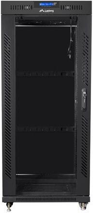 LANBERG STEHENDER 19-RACKSCHRANK 27U 600x600 SCHWARZ (FF01-6627-12BL) von Lanberg