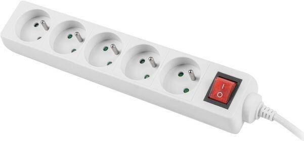 LANBERG Steckdosenleisten 1.5M 5X 230V EN MIT SCHALTER MASSI von Lanberg