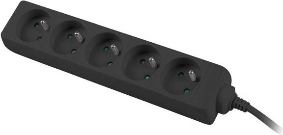 LANBERG Steckdosenleisten 1.5M 5X 230V PL MASSIVKUPFERKABEL von Lanberg