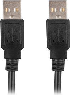LANBERG USB-A M/M 2.0 KABEL 1.8M SCHWARZ LANBERG USB-A M/M 2.0 KABEL 1.8M SCHWARZ von Lanberg