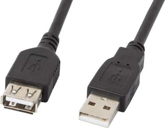 LANBERG USB-A VERLÄNGERUNGSKABEL M/W 2.0 5M SCHWARZ LANBERG USB-A VERLÄNGERUNGSKABEL M/W 2.0 5M SCHWARZ von Lanberg