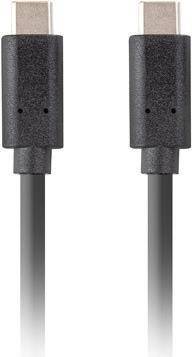 LANBERG USB-C KABEL M/M 3.1 GEN 2 1.8M 10GB/S PD100W SCHWARZ LANBERG USB-C KABEL M/M 3.1 GEN 2 1.8M 10GB/S PD100W SCHWARZ von Lanberg