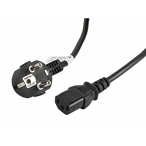 Lanberg CA-C13C-11CC-0030-BK CEE 7/7 Shuko-Stecker auf Iec 320 C13 Buchse Netzkabel VDE, 3m schwarz Lanberg CA-C13C-11CC-0030-BK CEE 7/7 Shuko-Stecker auf Iec 320 C13 Buchse Netzkabel VDE, 3m schwarz von Lanberg
