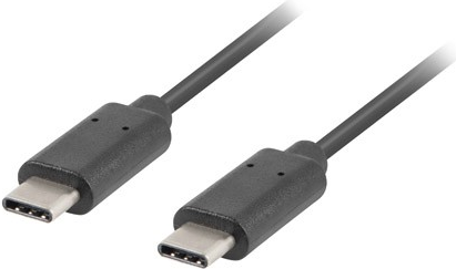 Lanberg CA-CMCM-10CU-0010-BK USB Kabel 1 m USB 2.0 USB C Schwarz (CA-CMCM-10CU-0010-BK) von Lanberg