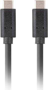 Lanberg CA-CMCM-32CU-0010-BK USB Kabel 1 m USB 3.2 Gen 2 (3.1 Gen 2) USB C Schwarz (CA-CMCM-32CU-0010-BK) von Lanberg